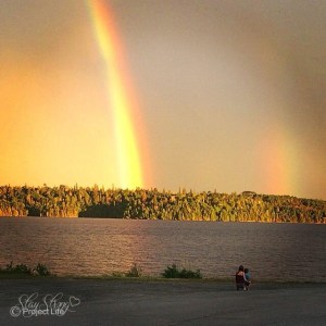 The brightest rainbow I have ever seen!